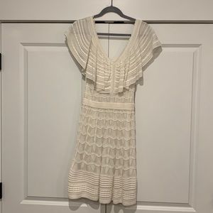 Missoni - Size 42 - Cream/White Zig Zag Dress
